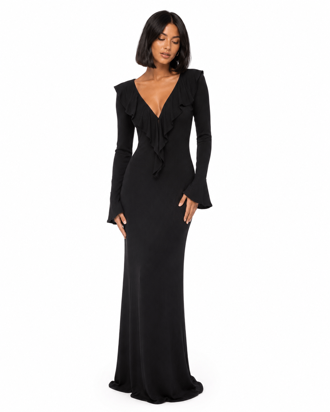 NOIR KNIT MAXI DRESS