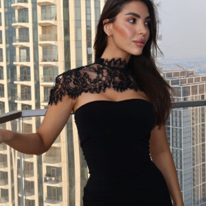 spark nigh party dress green